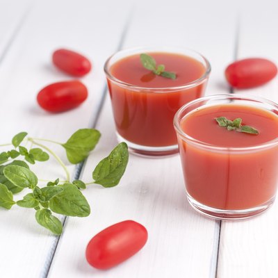 Tomato juice, vegetable juice