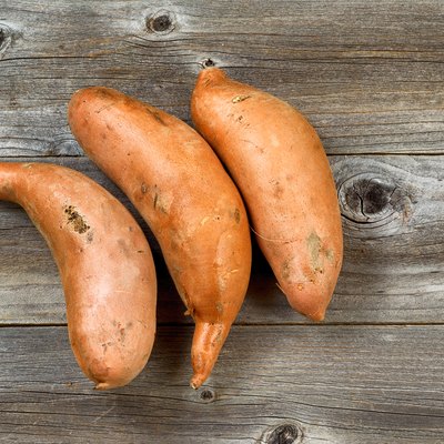 Yams ready to cook