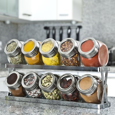 Do spices expire spice rack on modern kitchen countertop