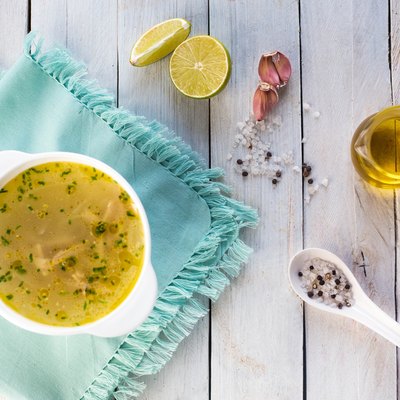 homemade chicken soup