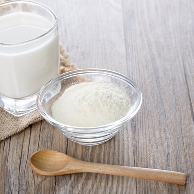 A vegan dry milk substitute