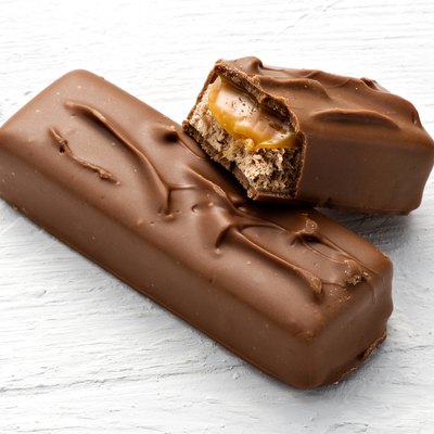 High Angle View Of Chocolate On Table