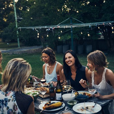 Sitting down with friends and family for a nightly meal