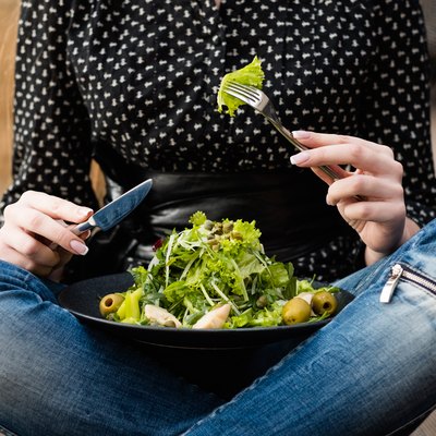 diet food fiber weight loss salad calorie balanced