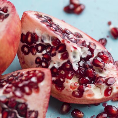 Red pomegranate