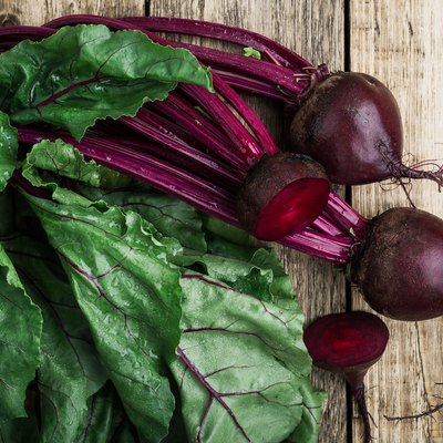 Fresh organic beetroot can cause dark stool