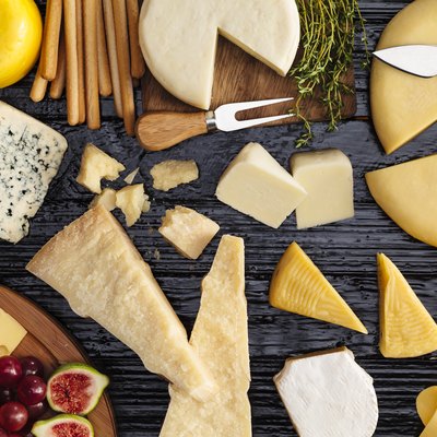 Cheeses selection
