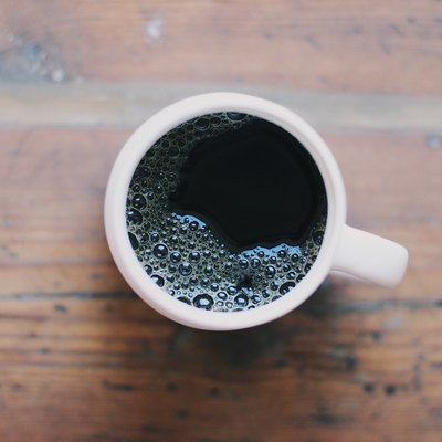 Fresh Cup of Black Coffee
