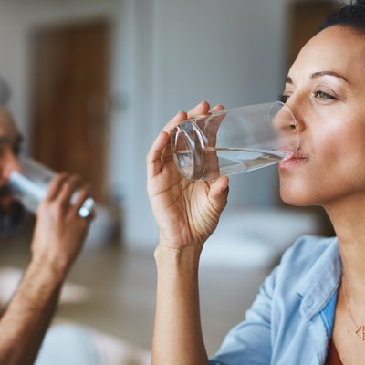 People drinking water asking how much water should i drink