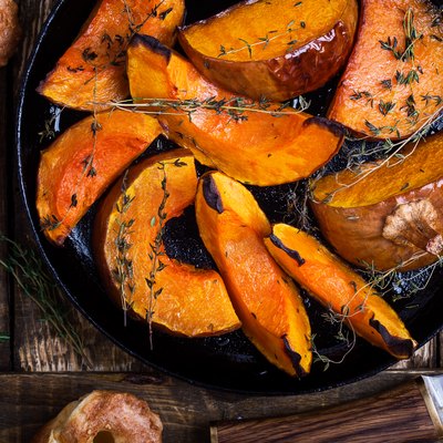 Baked pumpkin