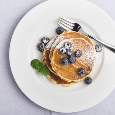Occasions. Blueberry pancakes