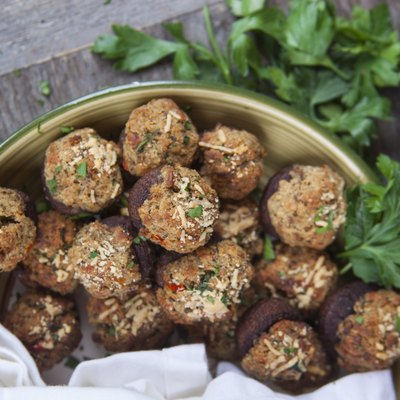 Baked Stuffed Mushrooms