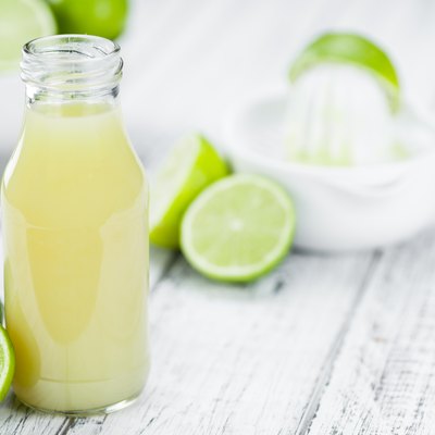 Fresh made Lime Juice