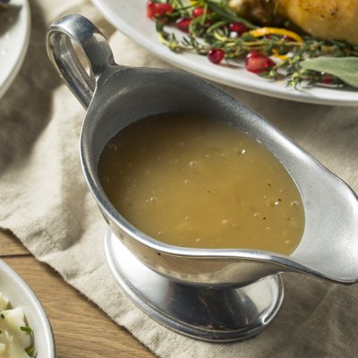 Dark Homemade Turkey Gravy