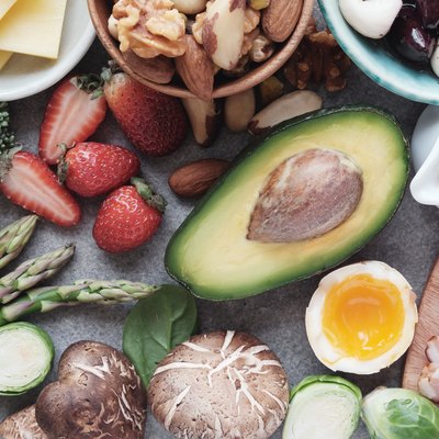 Keto, Ketogenic diet, low carb, healthy food