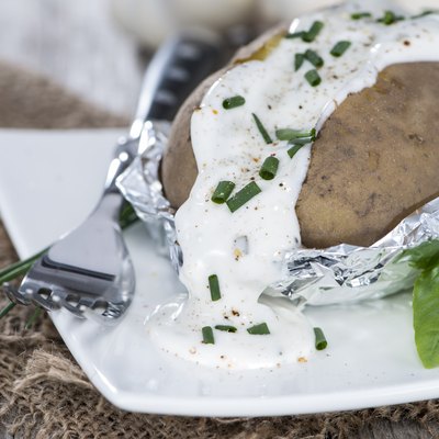 Baked potato recipe how to bake a potato grill