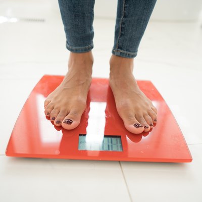 Standing on scales