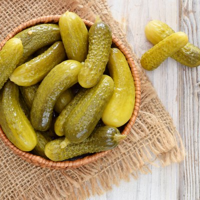 Pickles or cucumber cornichons