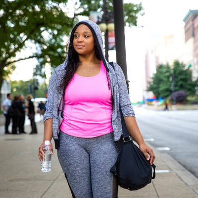 Outdoor fitness activities in the city - Chicago - USA