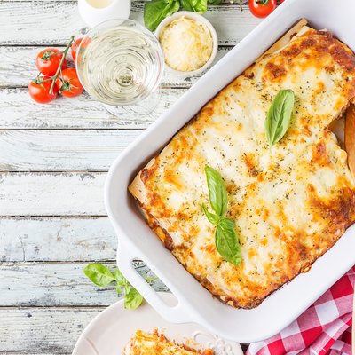 Traditional italian lasagna