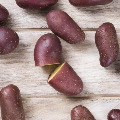 raw baby red potatoes