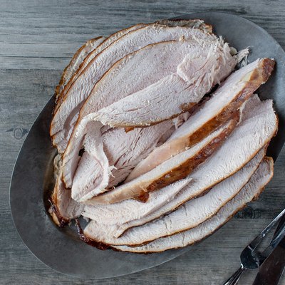 Turkey slices of white meat