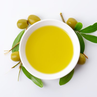 Bowl of olive oil