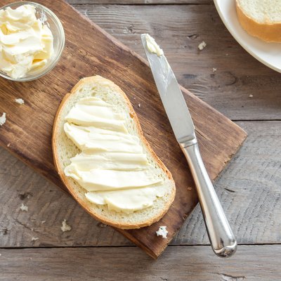 Butter and bread