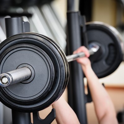 Barbell ready to workout