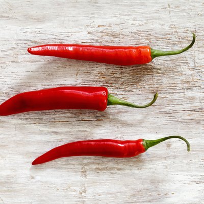 Red chili pods