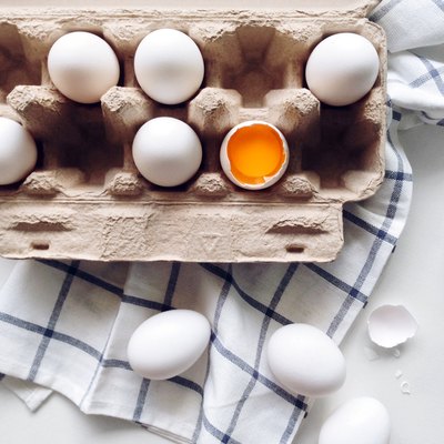 White eggs