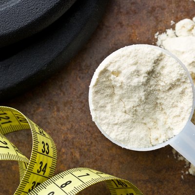 the whey protein in scoop