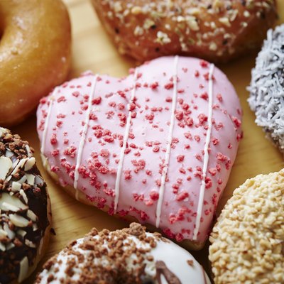 Doughnuts on a plate