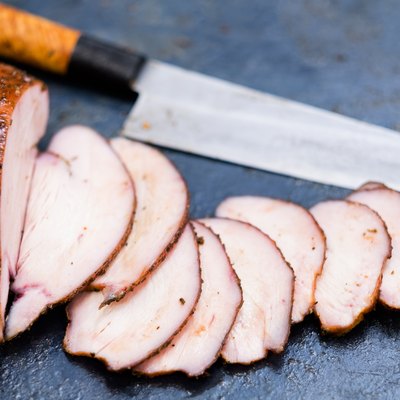 catering service sliced turkey breast