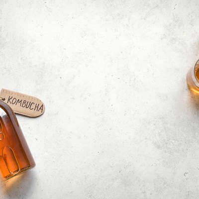 Kombucha fermented drink