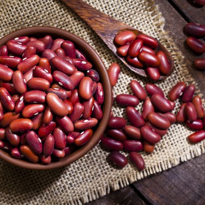 Kidney beans in a bowl