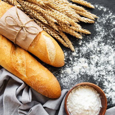 Assortment of baked bread