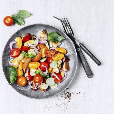 Tomato and bread salad