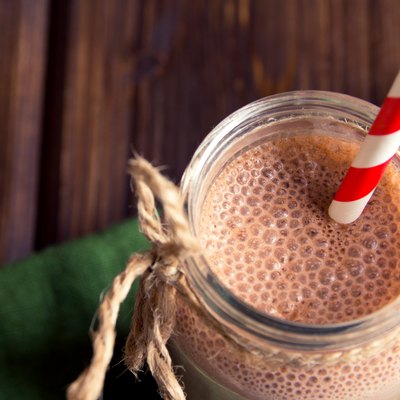 Chocolate smoothie (milkshake)