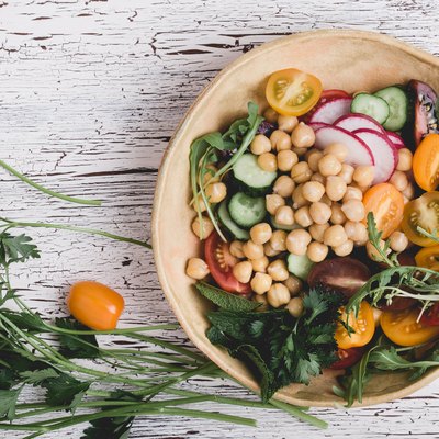 Healthy vegan bowl. plant based meal