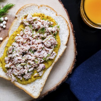 Tuna Bread with Mustard.