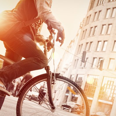 cycling in the city