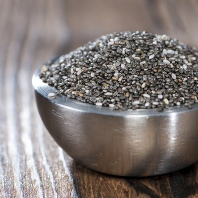 Chia Seeds in a small bowl