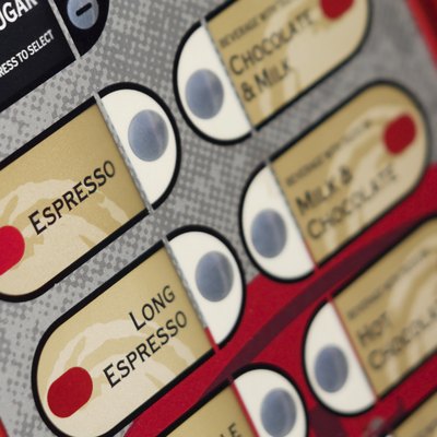 Coffee machine keypad