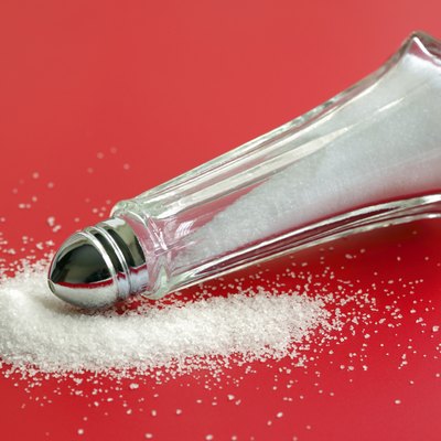Spilled salt