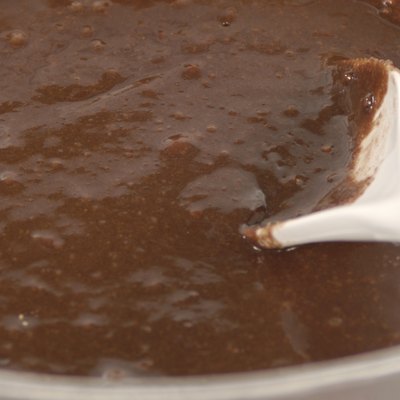 Brownie batter