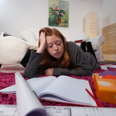 Falling asleep when studying