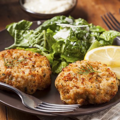 Organic Homemade Crab Cakes