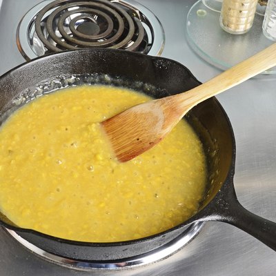 Creamed Corn in Skillet