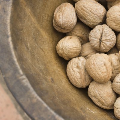 Walnuts in bowl